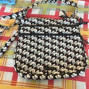 Vera Bradley Triple Zip Hipster Crossbody Bag